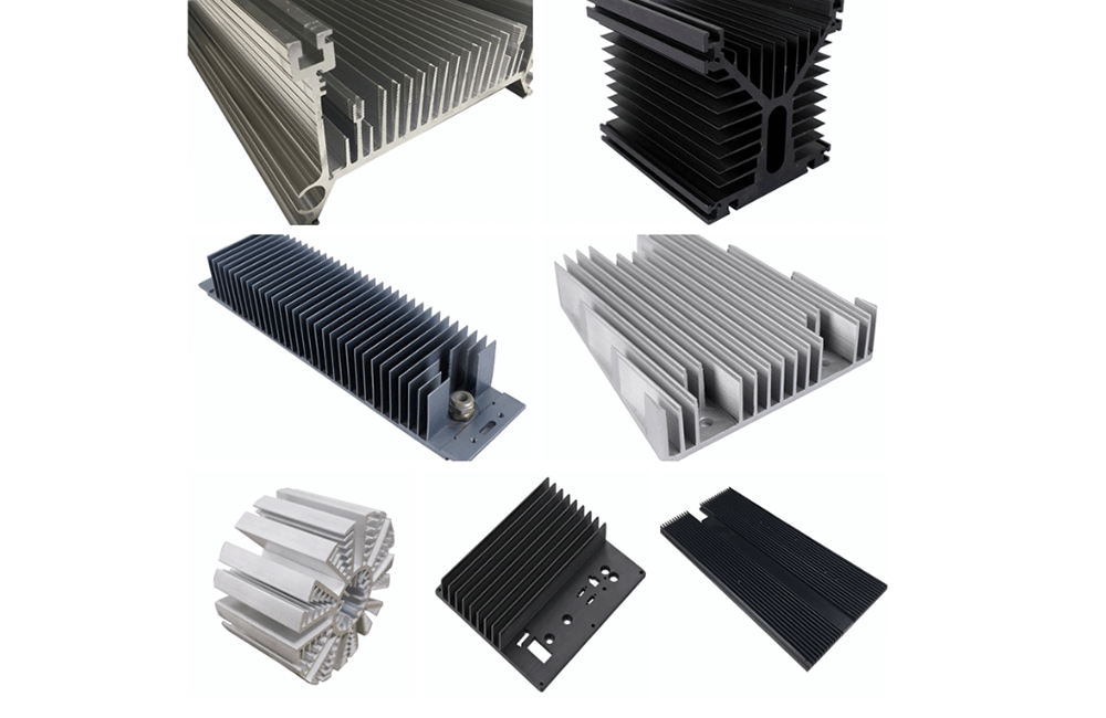 6061 T5 Heat Sink Aluminum Extrusion / OEM Aluminum Radiator Heat Sink / Aluminium For Led Heat Sink