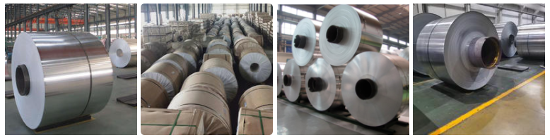 different series of aluminum coils