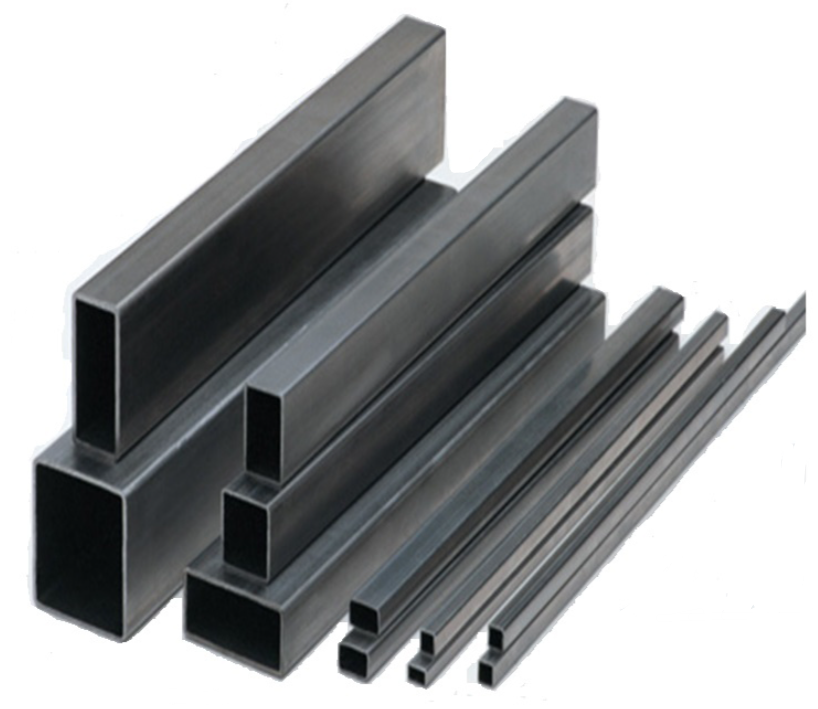 Extruded aluminum square tube