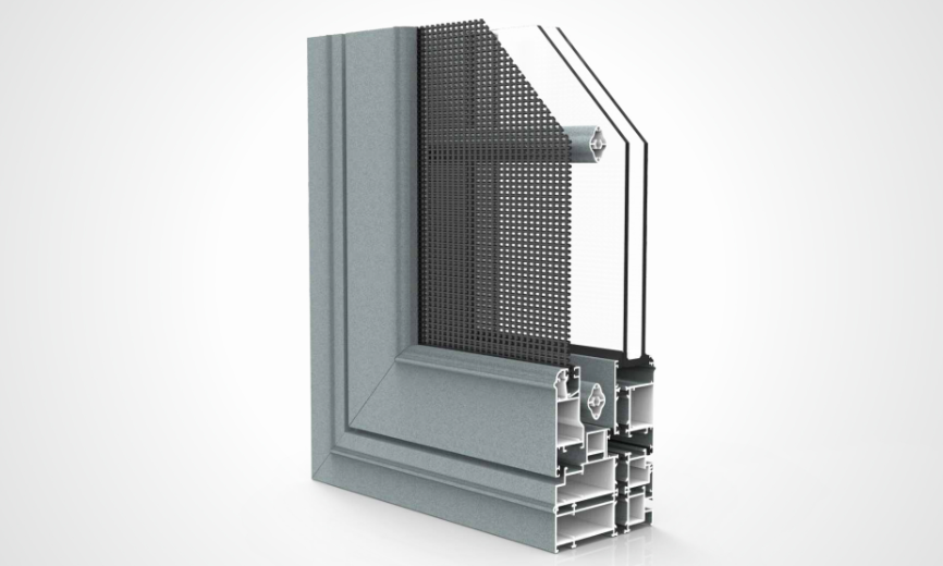 casement aluminum window