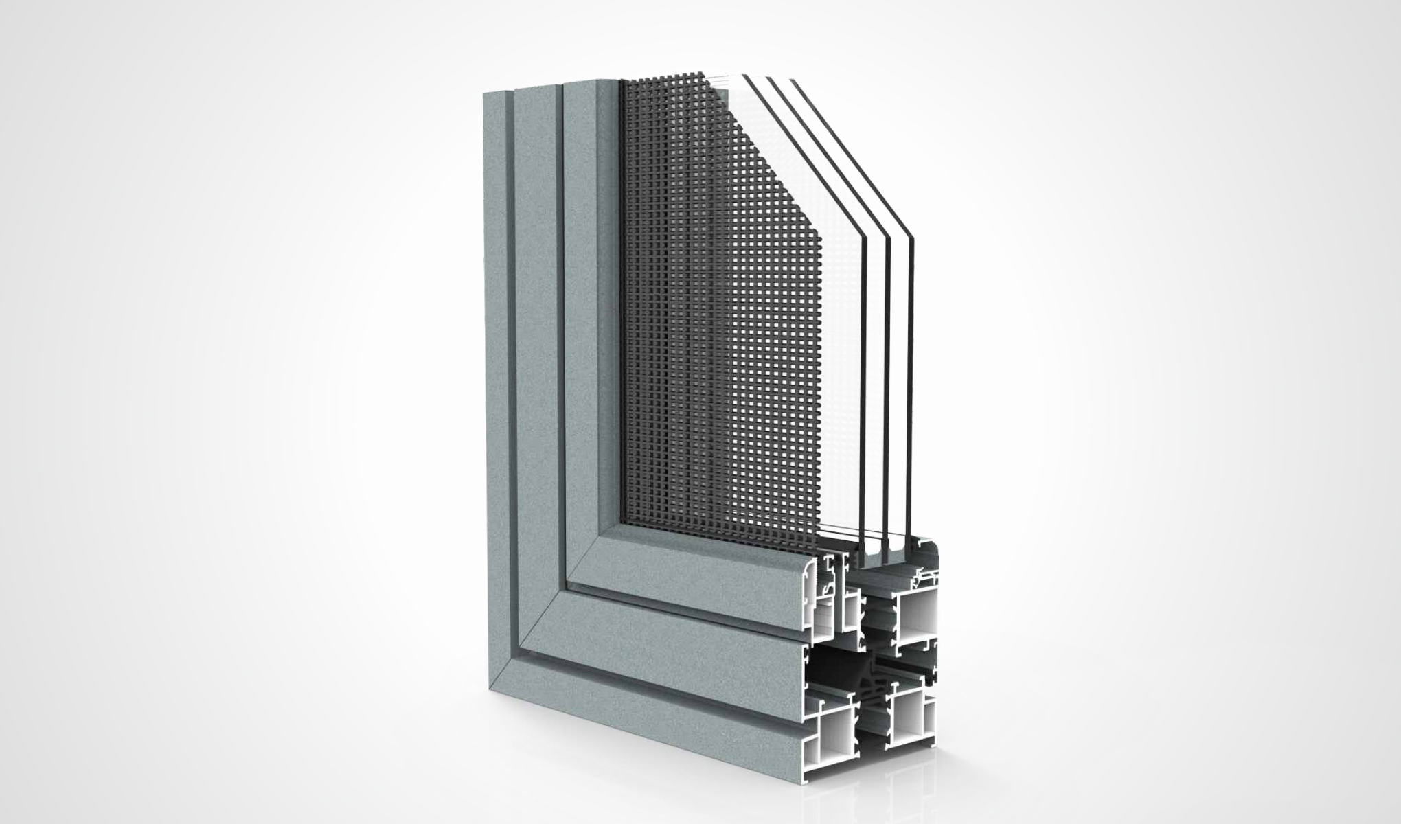 Double inner opening and inner inverted window/French Casement Aluminum Window | Aluminum Double Pane Windows